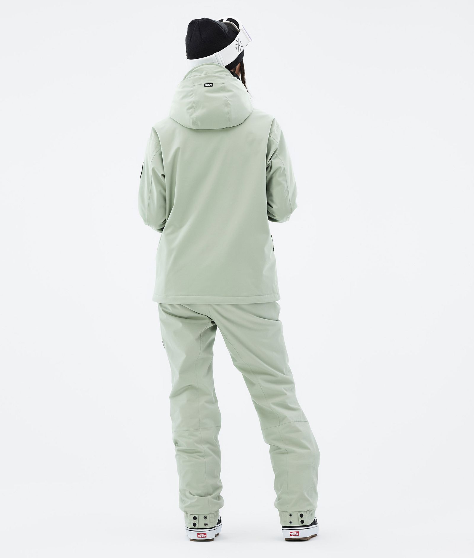 Blizzard W Full Zip Snowboardjacke Damen Soft Green, Bild 5 von 10