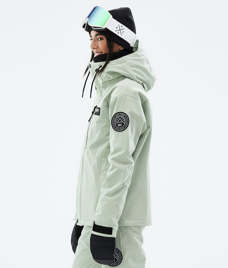 Blizzard W Full Zip Bunda na Snowboard Dámské Soft Green