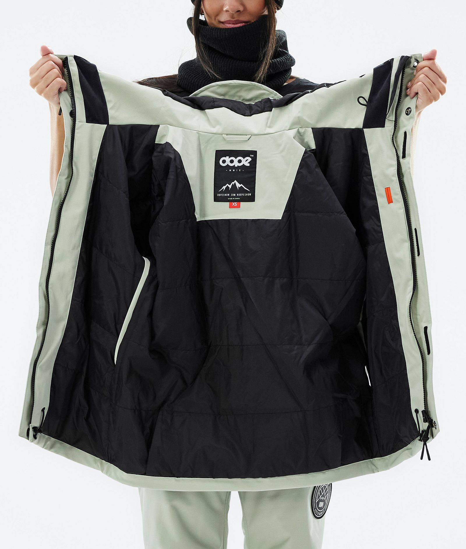 Blizzard W Full Zip Skijacke Damen Soft Green, Bild 10 von 10