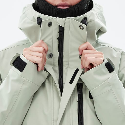 Front Zipper with Double Plackets Main Product Details Image,