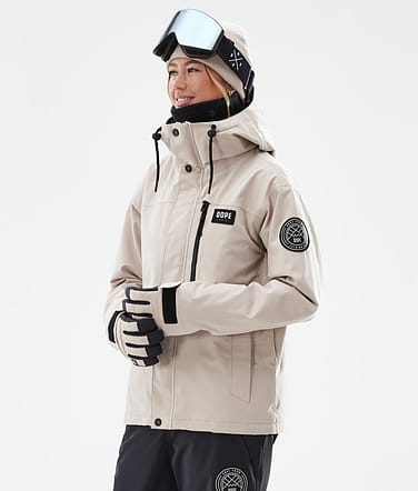 Blizzard W Full Zip Giacca Sci Donna Sand