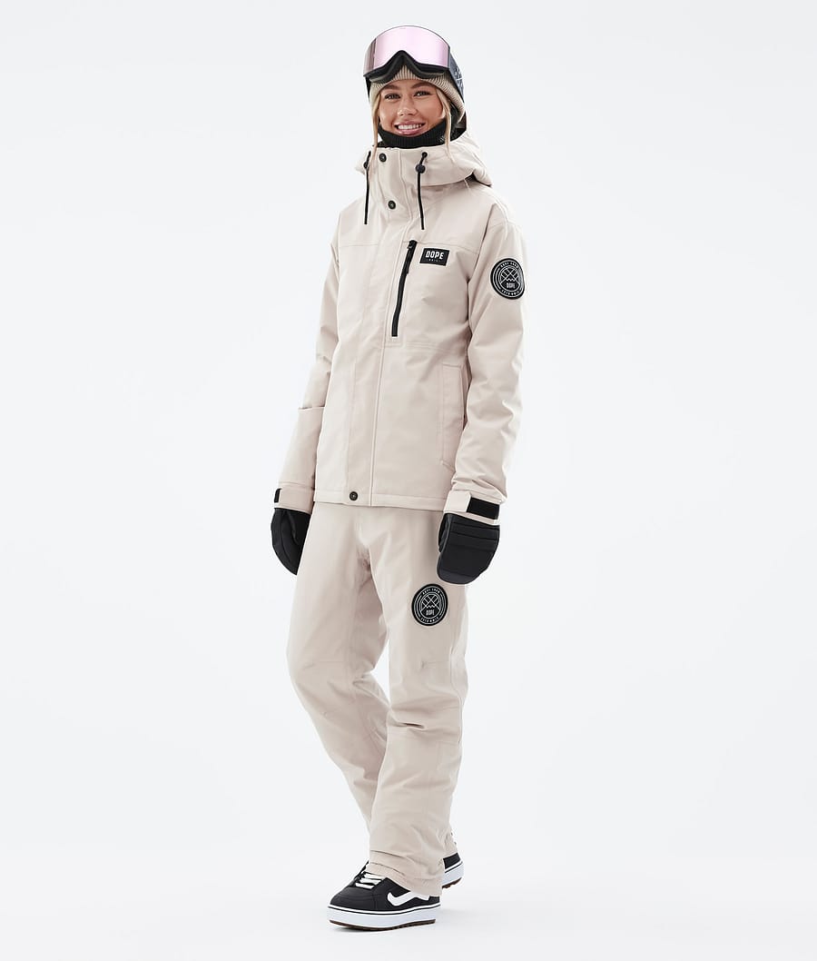 Blizzard W Full Zip スノーボードジャケット レディース Sand
