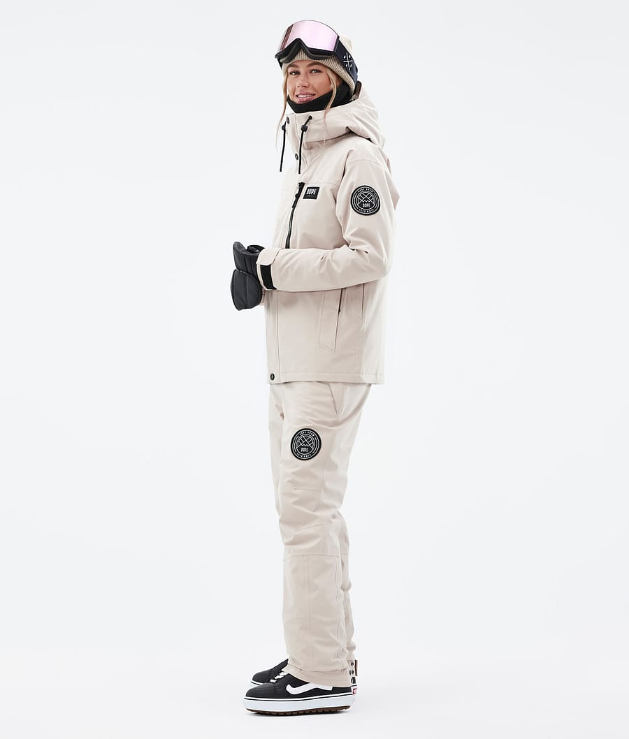 Blizzard W Full Zip スノーボードジャケット レディース Sand