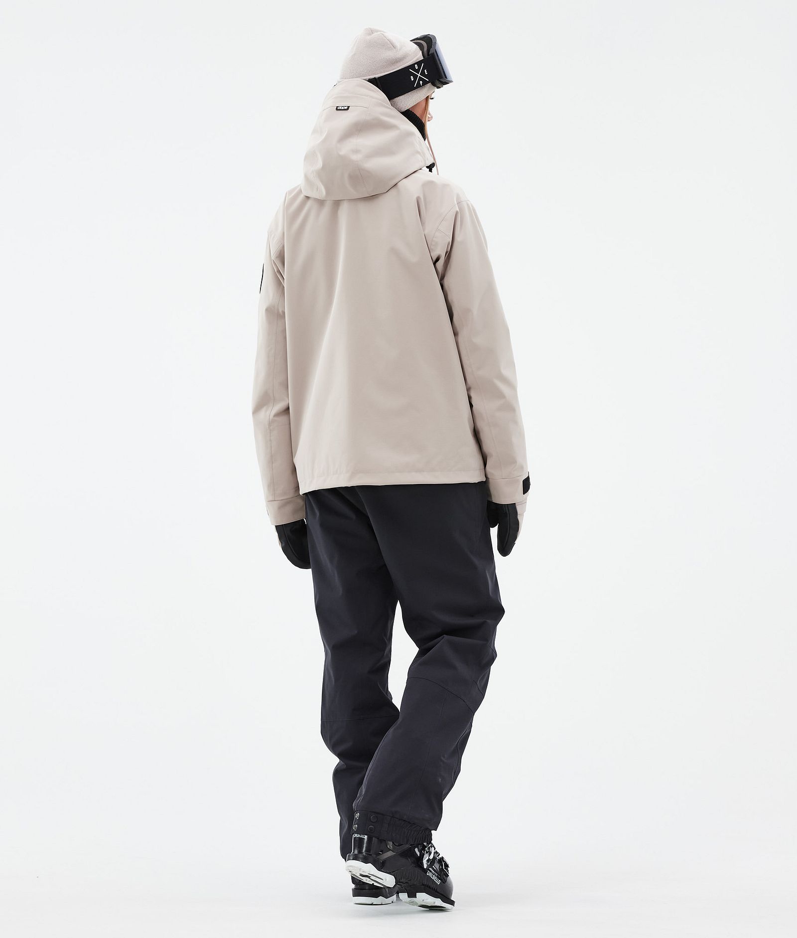 Blizzard W Full Zip Veste de Ski Femme Sand, Image 5 sur 10