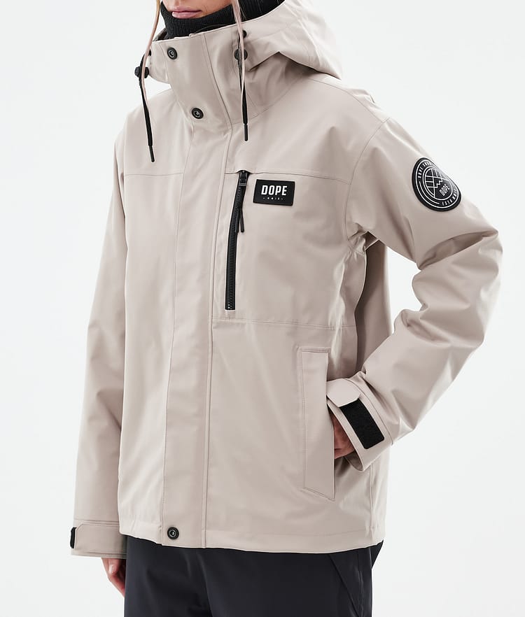 Blizzard W Full Zip Veste de Ski Femme Sand, Image 8 sur 10
