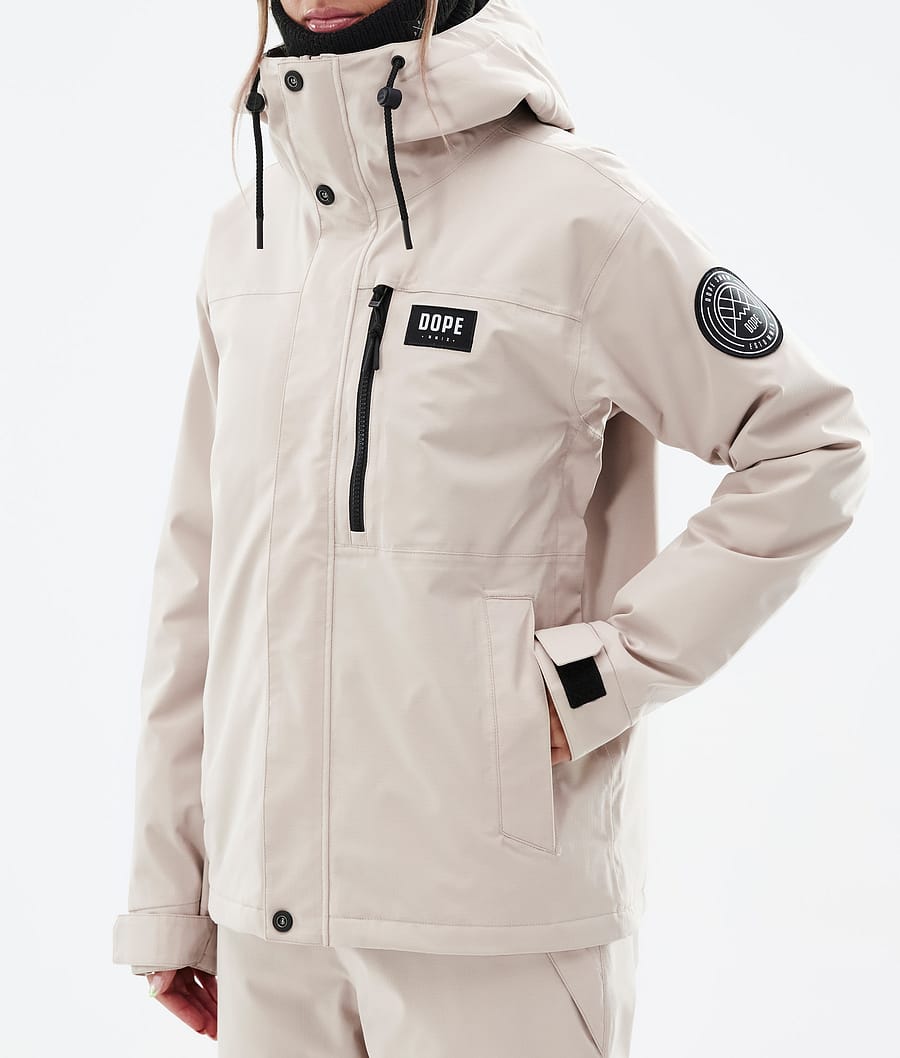 Blizzard W Full Zip スノーボードジャケット レディース Sand