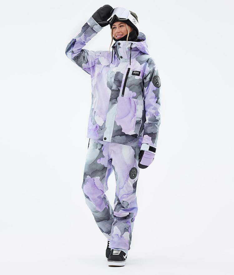 Blizzard W Full Zip Snowboardjacka Dam Blot Violet, Bild 3 av 10