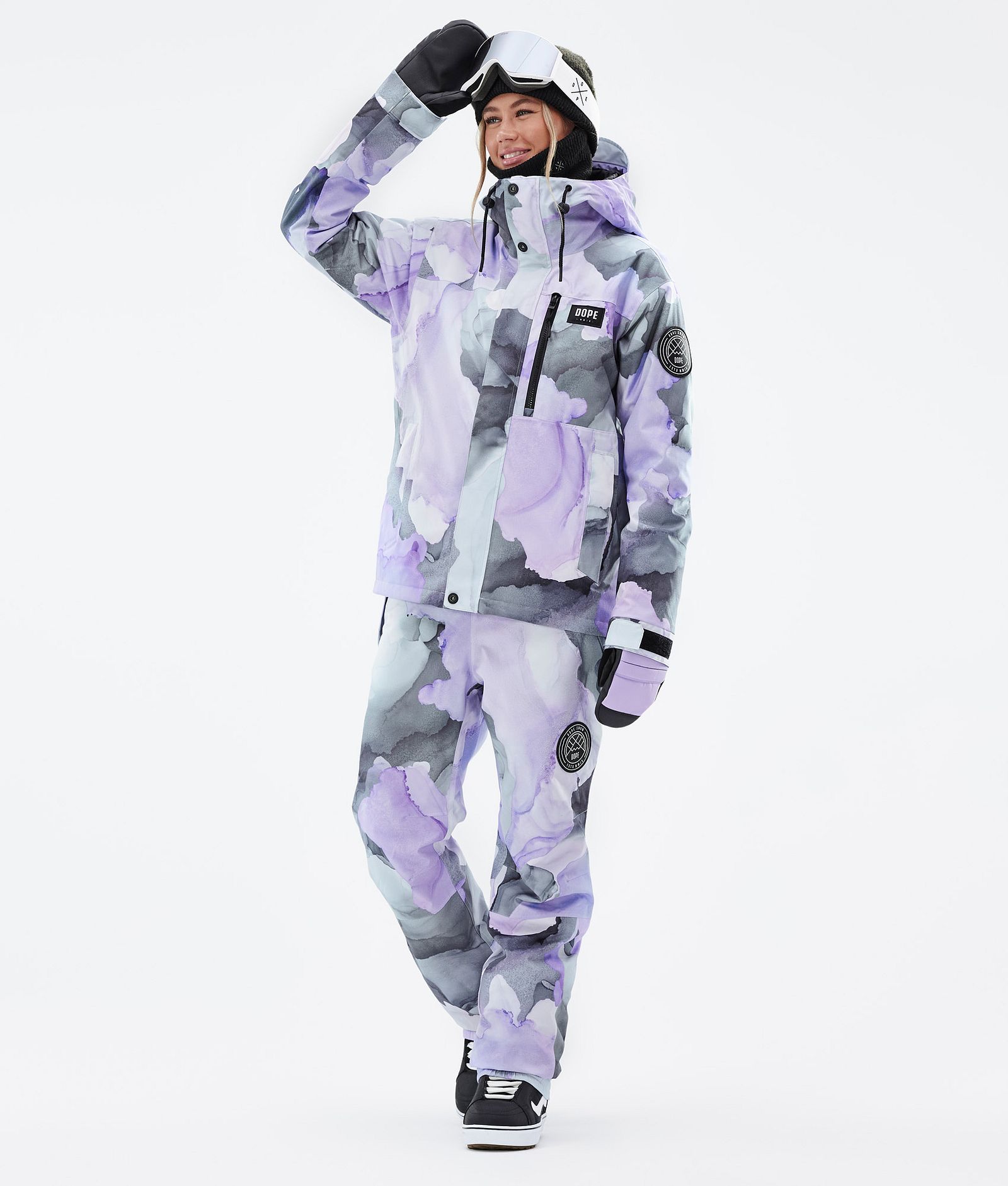Blizzard W Full Zip Snowboardjacka Dam Blot Violet, Bild 3 av 10