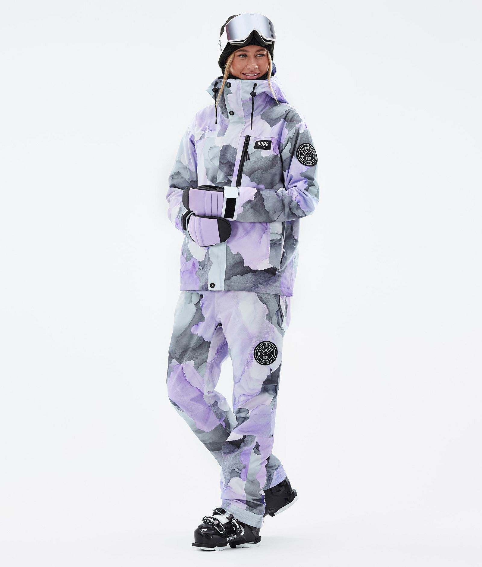 Blizzard W Full Zip Kurtka Narciarska Kobiety Blot Violet, Zdjęcie 3 z 10