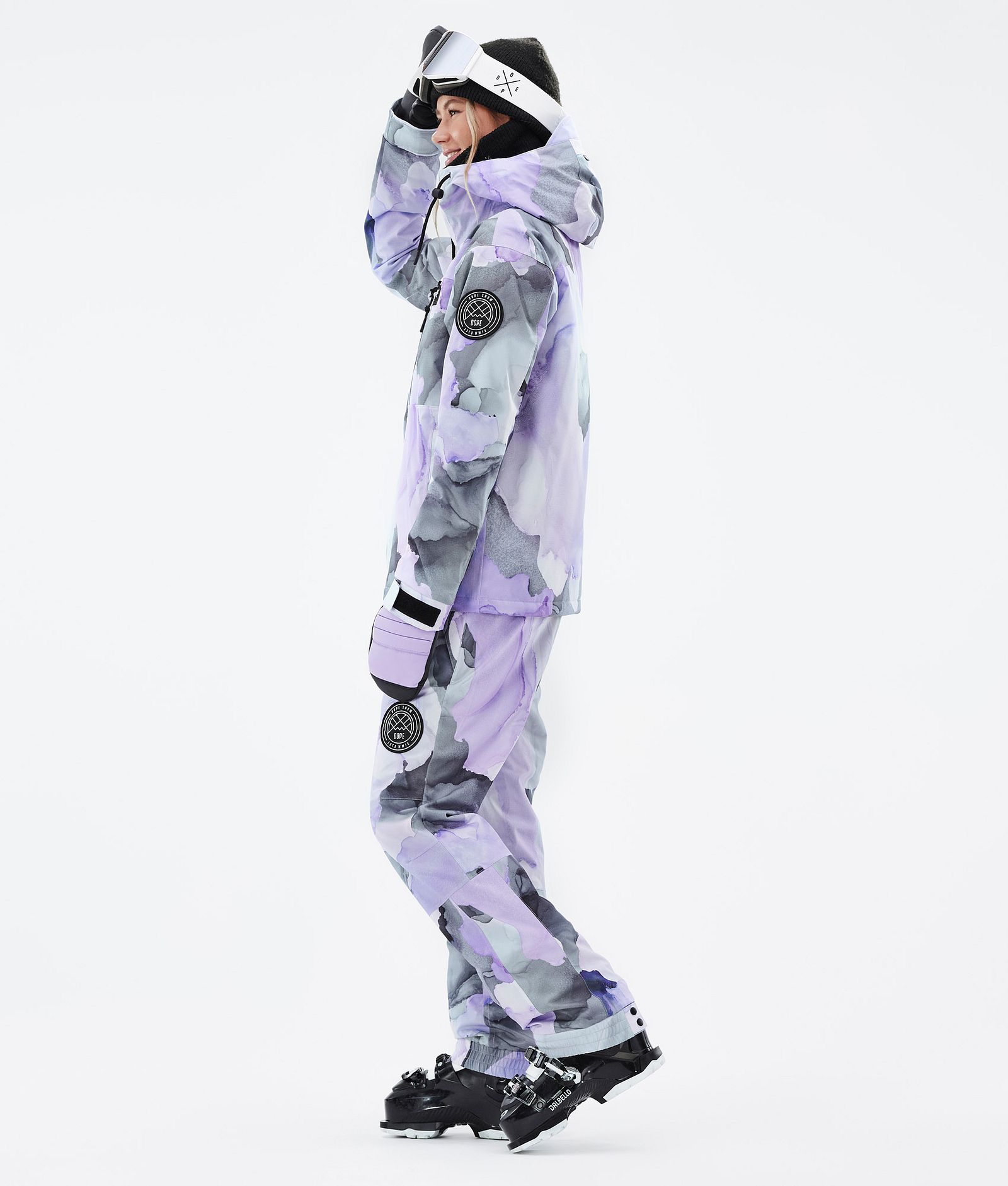 Blizzard W Full Zip Kurtka Narciarska Kobiety Blot Violet, Zdjęcie 4 z 10