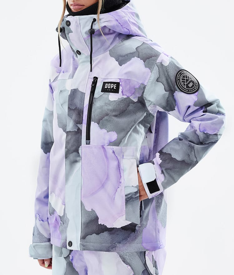 Blizzard W Full Zip Kurtka Narciarska Kobiety Blot Violet, Zdjęcie 8 z 10