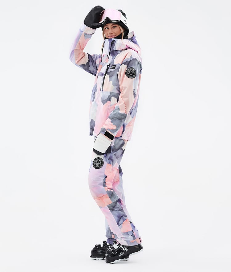 Blizzard W Full Zip Skijacke Damen Blot Peach, Bild 4 von 10