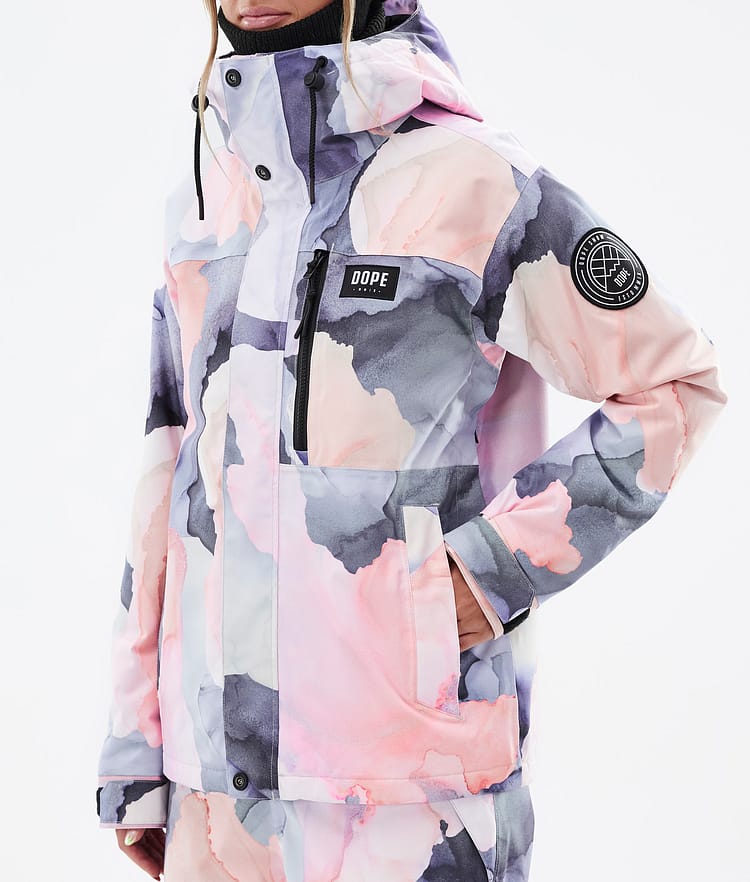 Dope Blizzard W Full Zip Ski Jacket Women Blot Peach