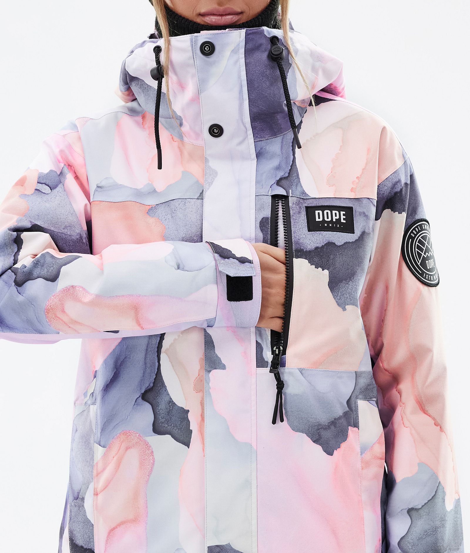 Blizzard W Full Zip Snowboardjacke Damen Blot Peach, Bild 9 von 10