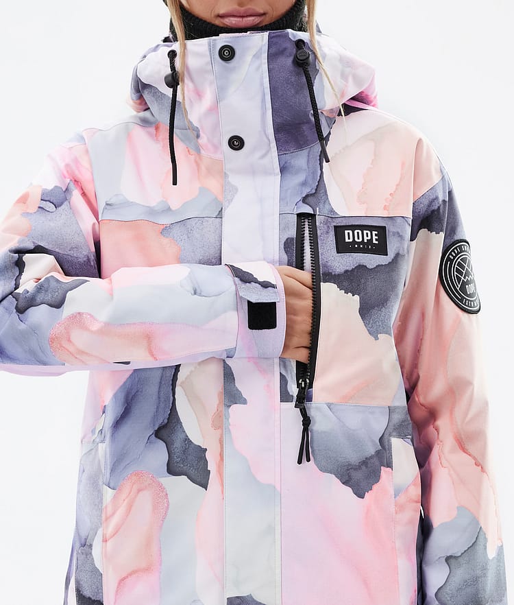 Blizzard W Full Zip Veste Snowboard Femme Blot Peach