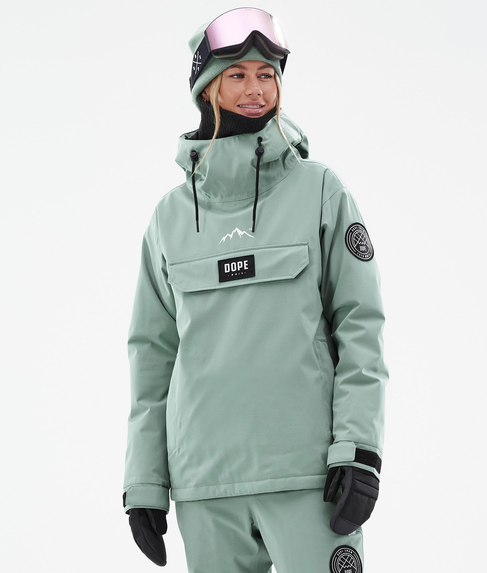 Impermeable y Resistente al Viento LINAN Chaqueta de esquí y pantalón de Snow para Mujer 
