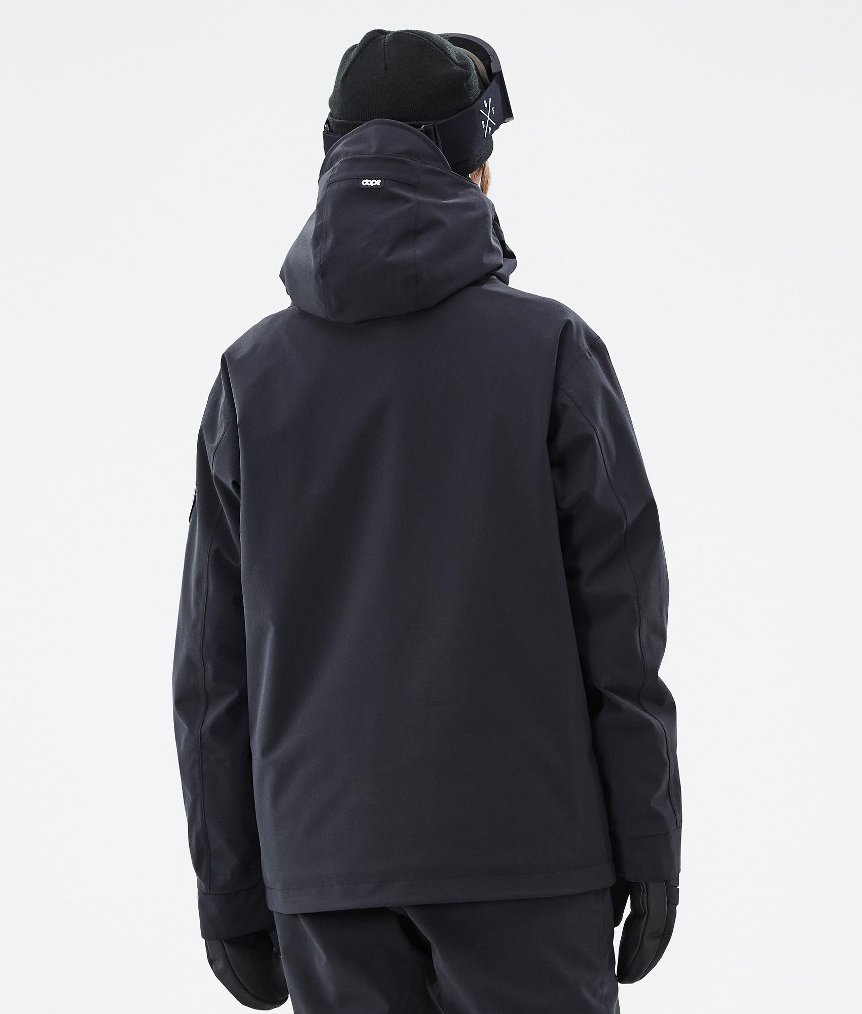 Black snow coat deals