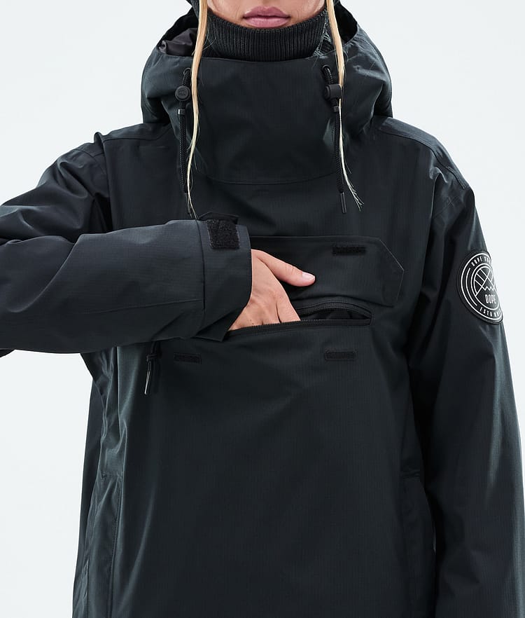 Blizzard W Bunda na Snowboard Dámské Black, Obrázek 9 z 9