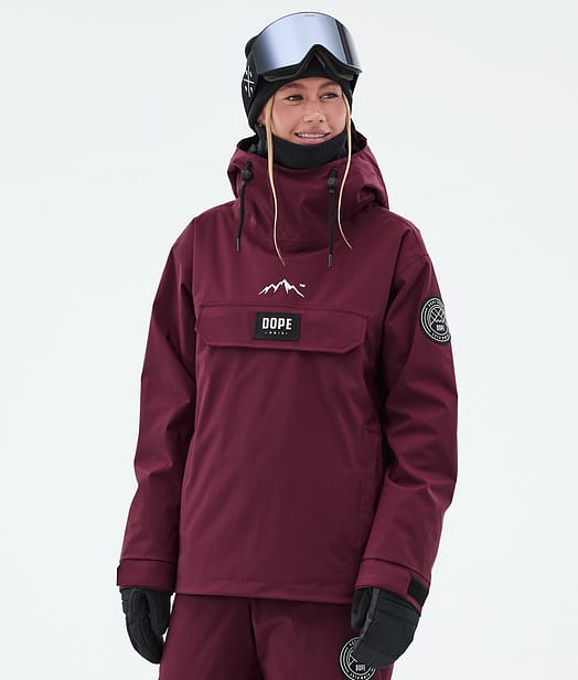 Blizzard W Kurtka Snowboardowa Kobiety Burgundy