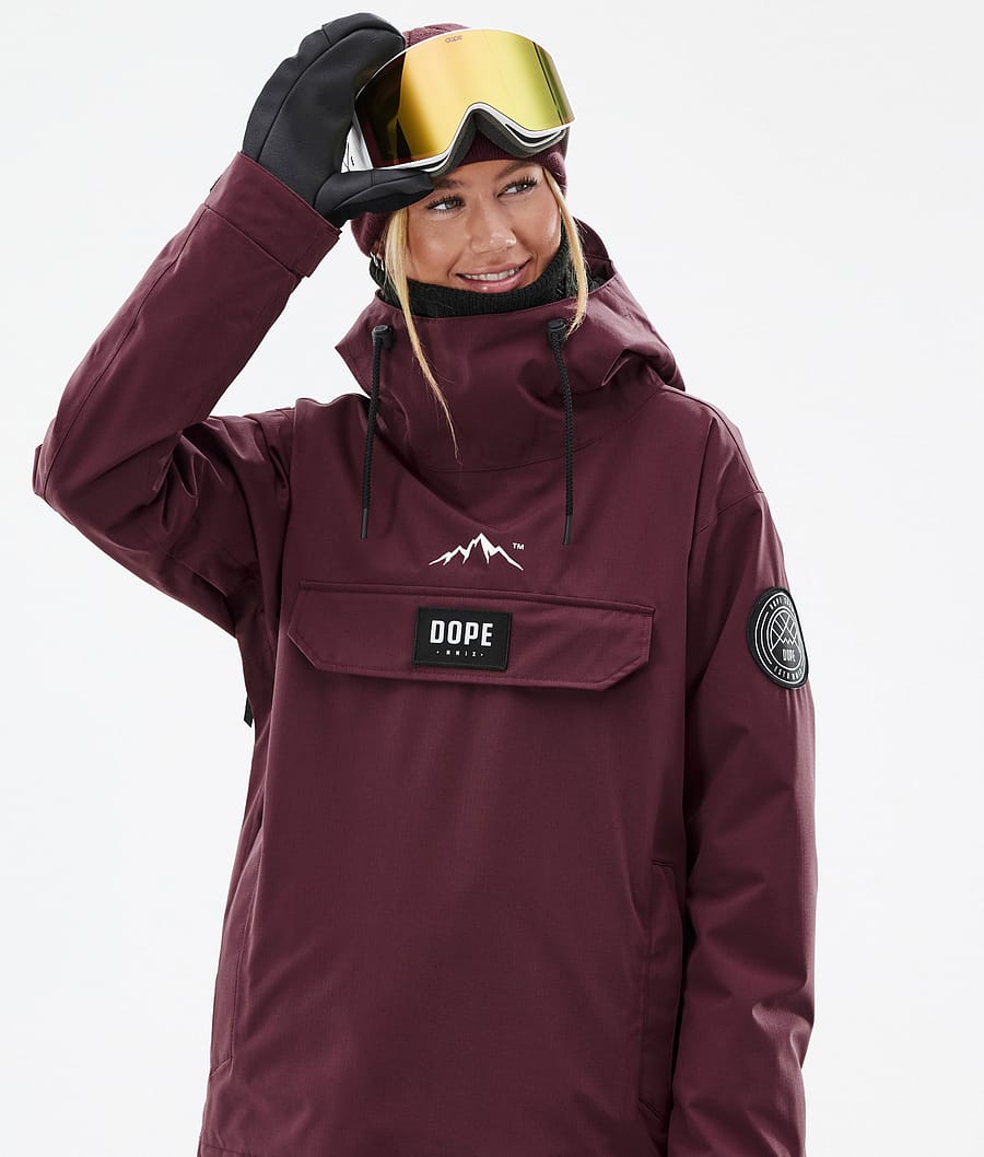 Blizzard W スノーボードジャケット レディース Burgundy