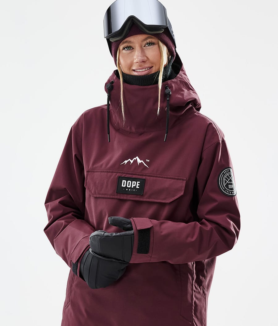 Blizzard W Snowboard jas Dames Burgundy