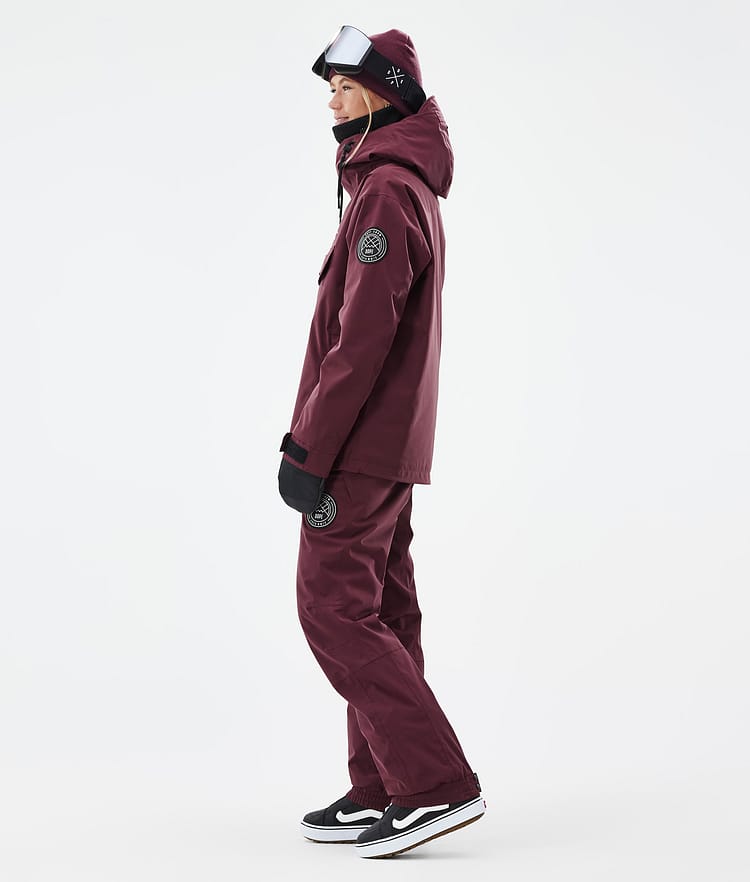 Blizzard W Veste Snowboard Femme Burgundy, Image 3 sur 8