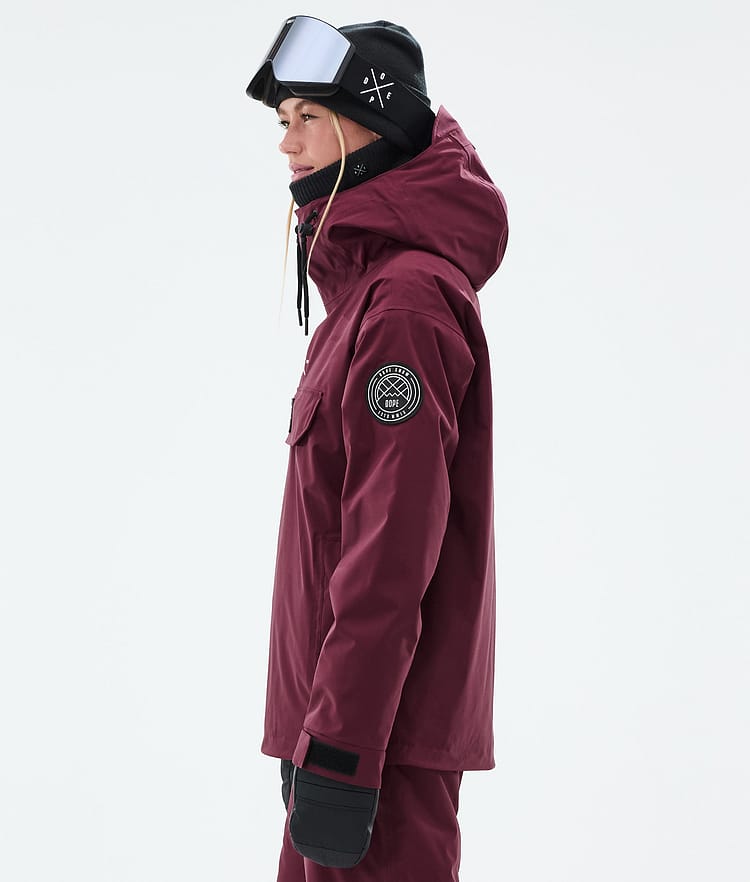 Blizzard W Snowboardjakke Dame Burgundy, Billede 6 af 9