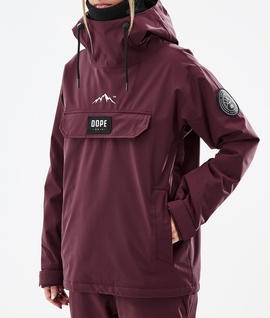Blizzard W スノーボードジャケット レディース Burgundy