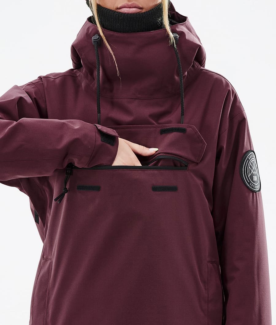 Blizzard W スノーボードジャケット レディース Burgundy