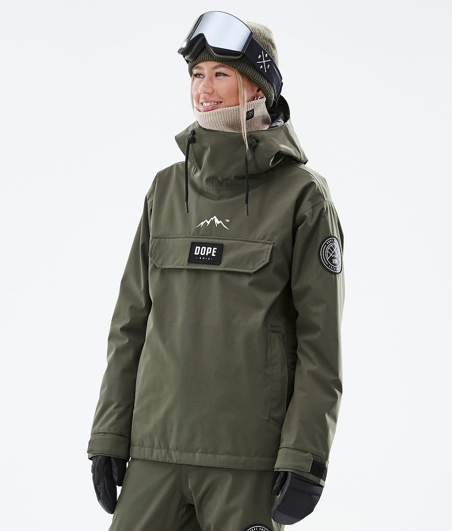 Blizzard W Olive Green