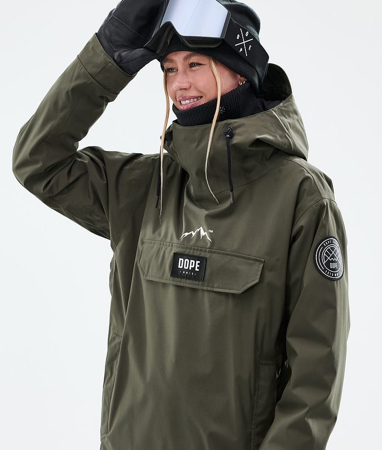 Blizzard W Snowboard Jacket Women Olive Green, Image 2 of 9
