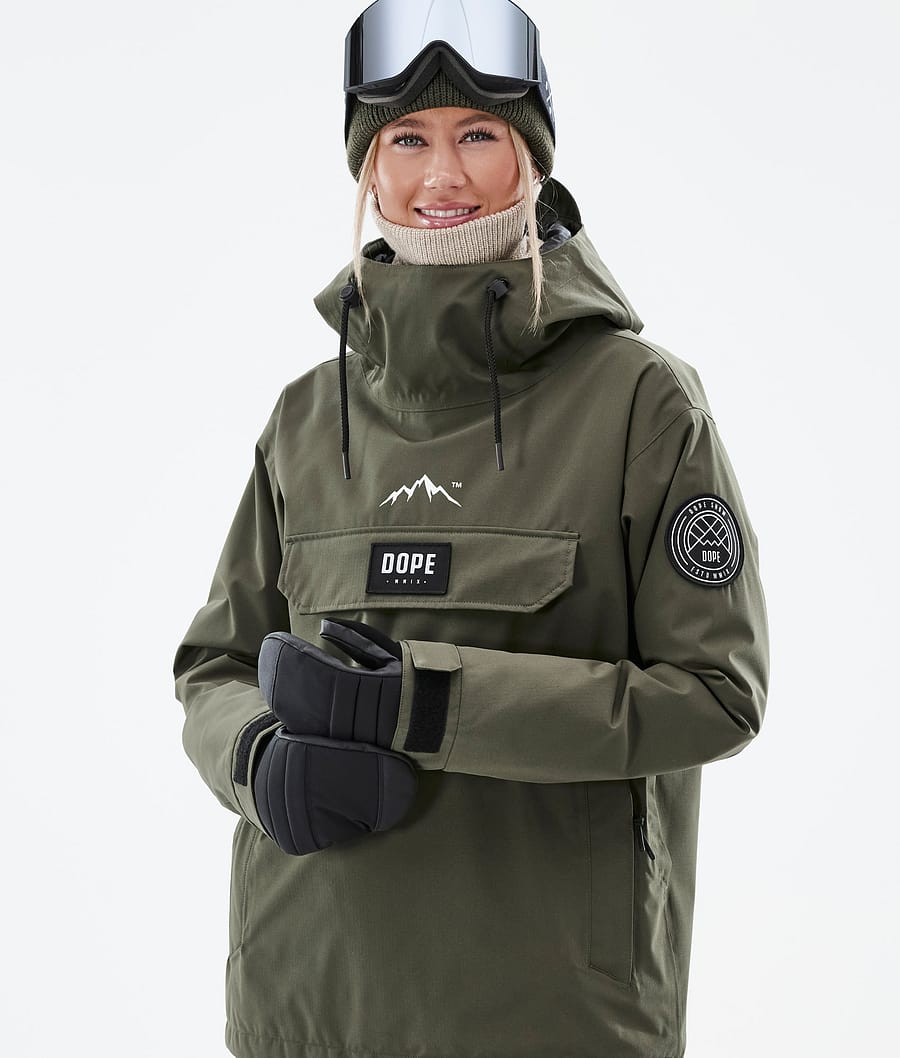 Blizzard W Snowboard Jacket Women Olive Green
