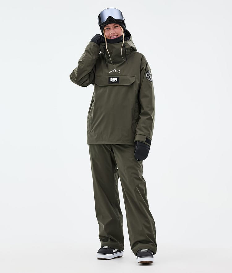 Blizzard W Snowboard Jacket Women Olive Green, Image 3 of 9