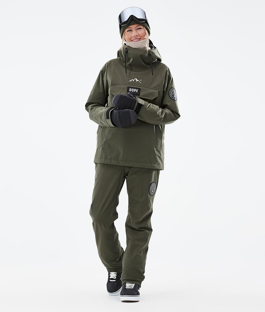 Blizzard W Snowboard Jacket Women Olive Green