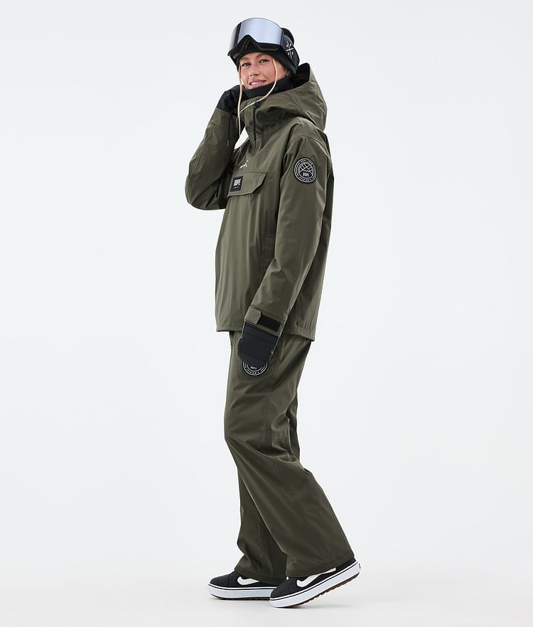 Blizzard W Snowboard Jacket Women Olive Green, Image 4 of 9