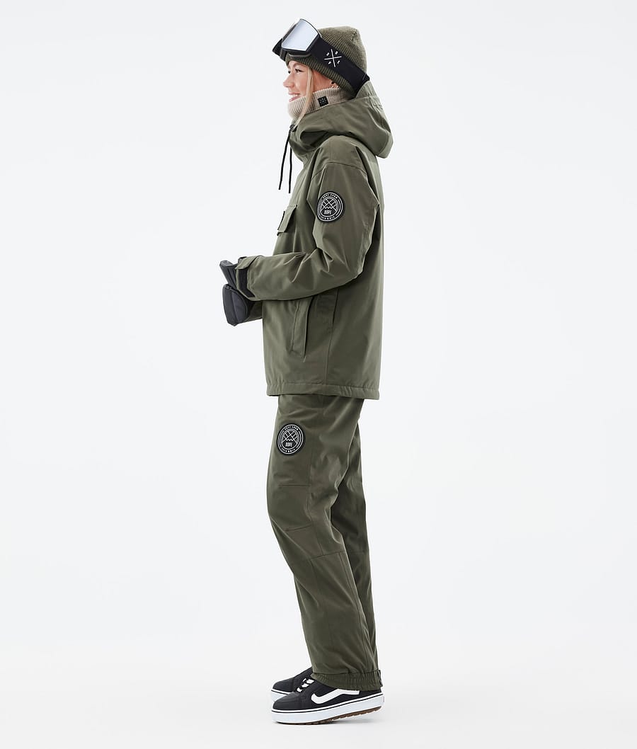Blizzard W Snowboard Jacket Women Olive Green