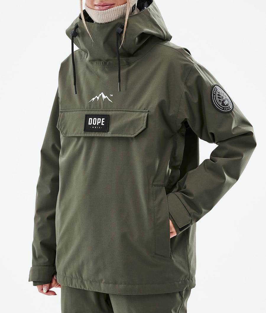 Blizzard W Snowboard Jacket Women Olive Green