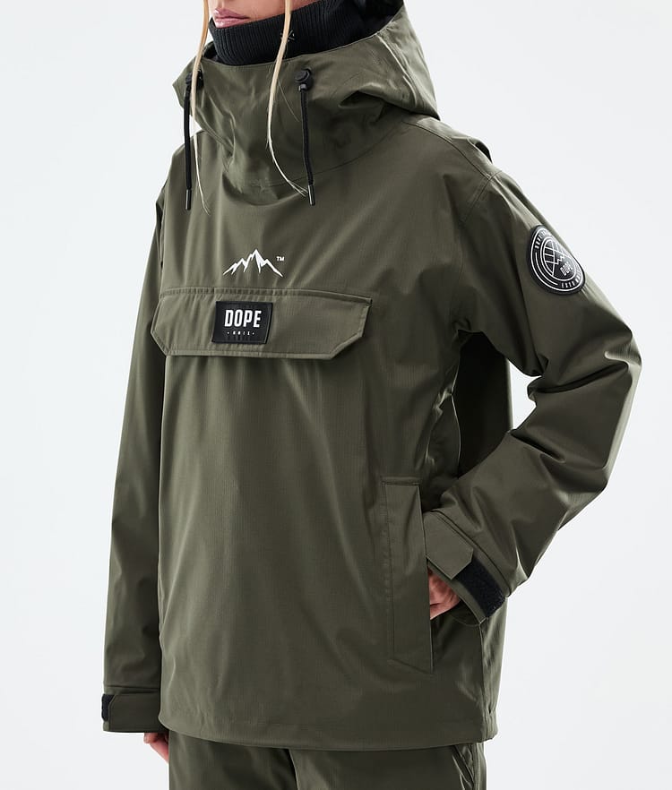 Blizzard W Snowboard Jacket Women Olive Green, Image 8 of 9