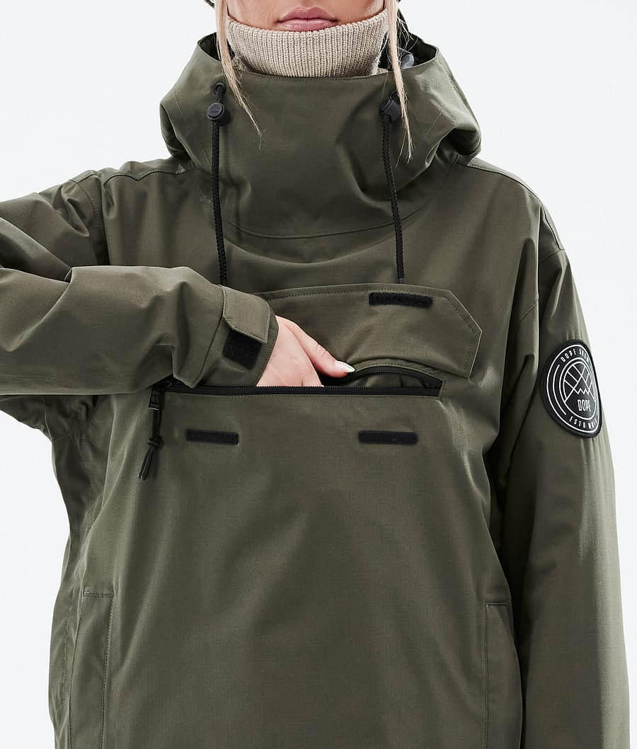 Blizzard W Snowboard Jacket Women Olive Green
