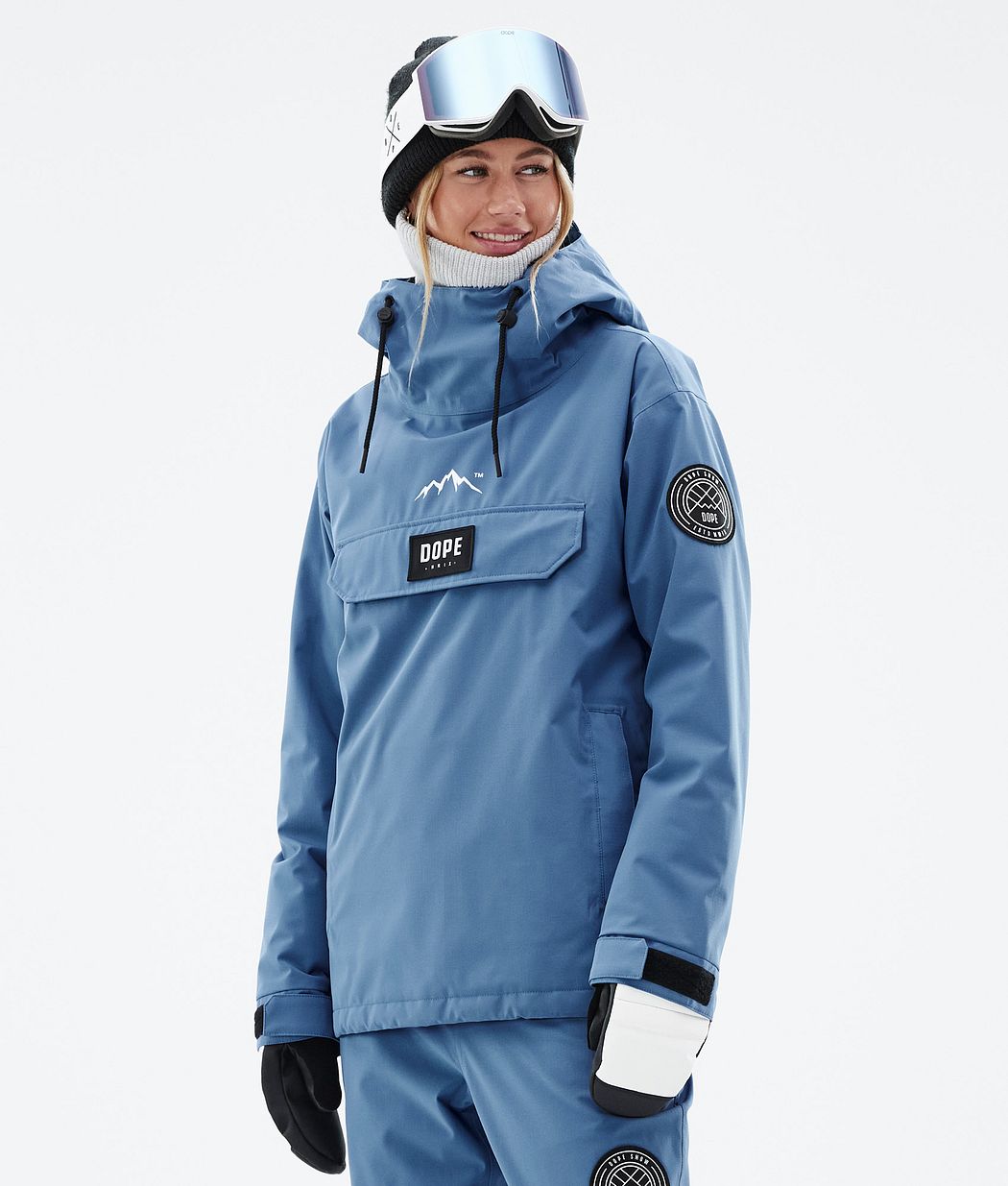 Blizzard W Bunda na Snowboard Dámské Blue Steel