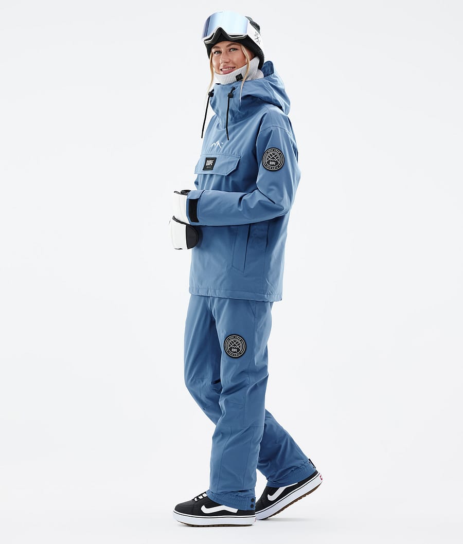 Blizzard W Bunda na Snowboard Dámské Blue Steel