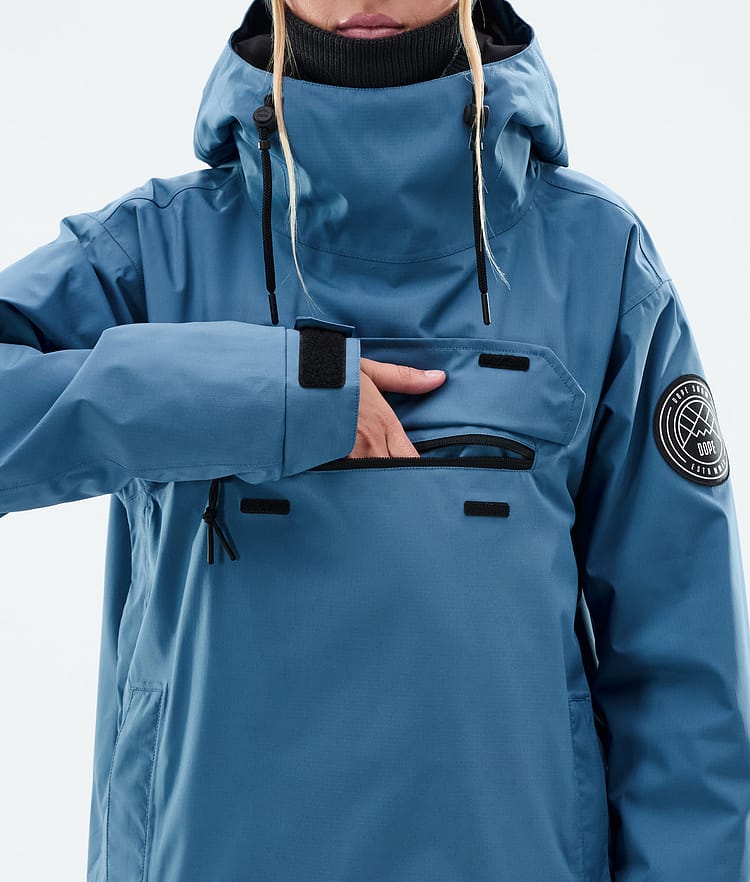 Blizzard W Kurtka Snowboardowa Kobiety Blue Steel, Zdjęcie 9 z 9