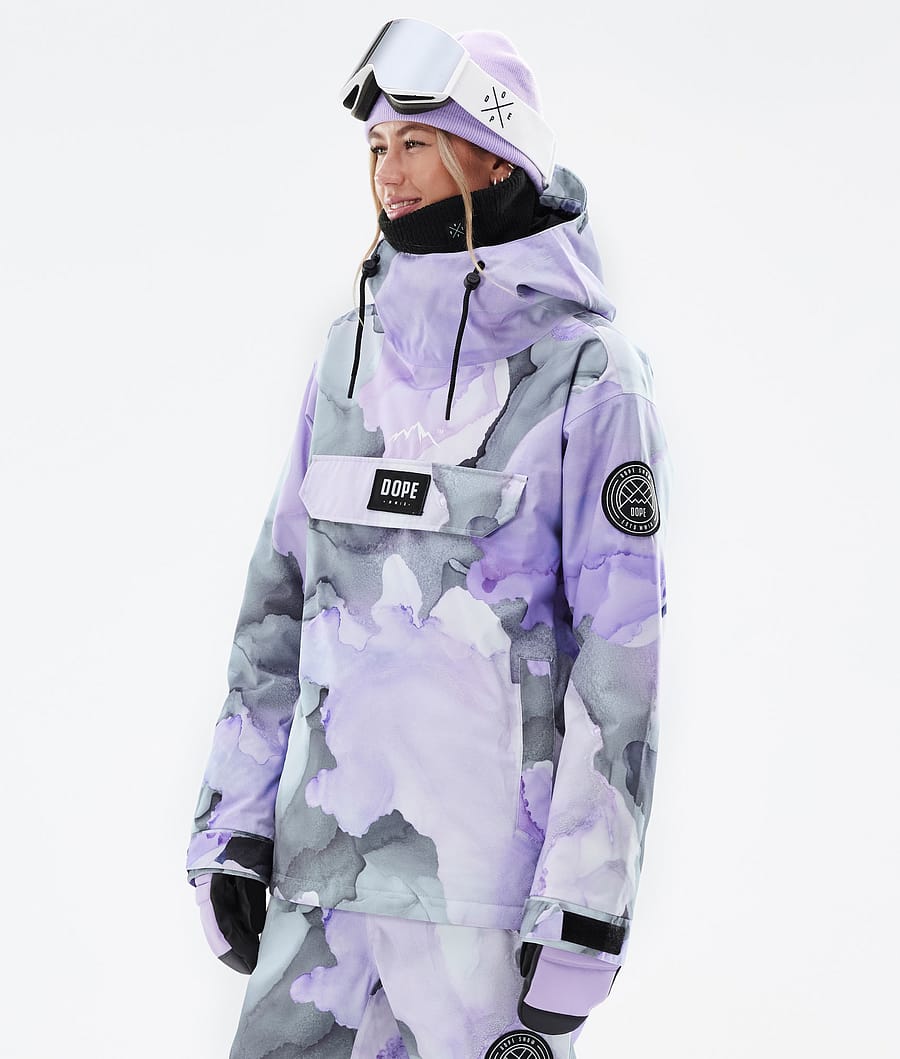 Blizzard W Blot Violet