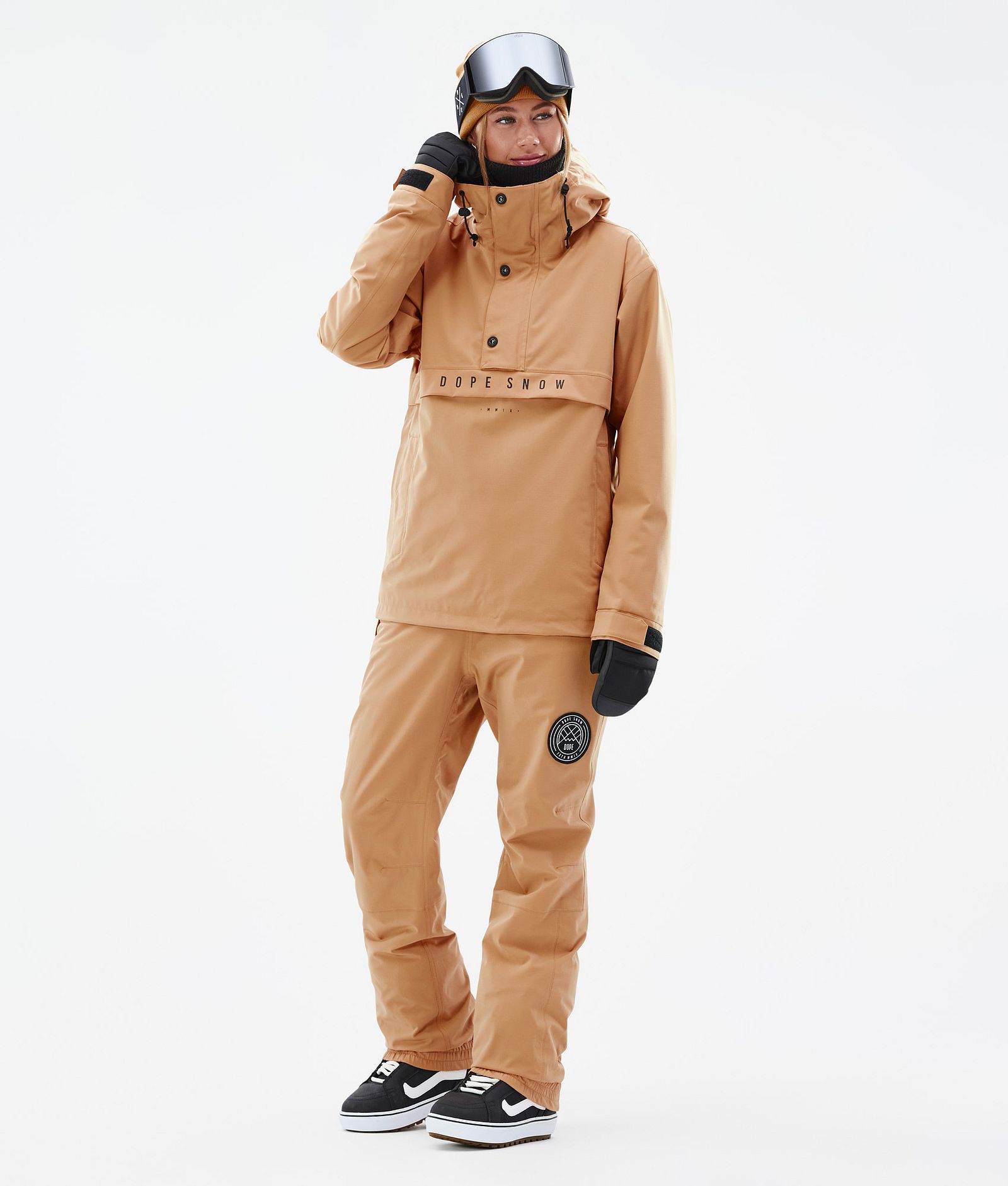 Dope Legacy W Snowboard Jacket Women Khaki Yellow | Dopesnow.com