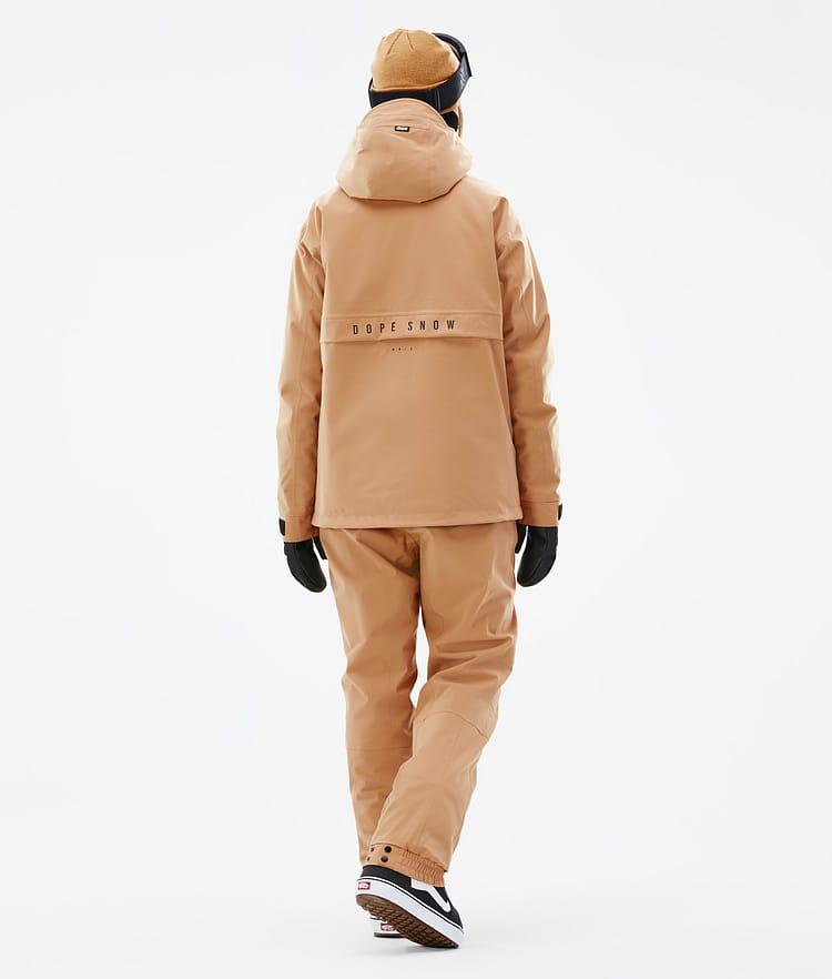 Legacy W スノーボードジャケット レディース Khaki Yellow, 画像5 / 9