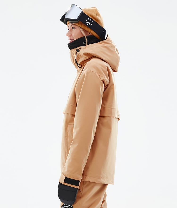 Legacy W Snowboardjacke Damen Khaki Yellow