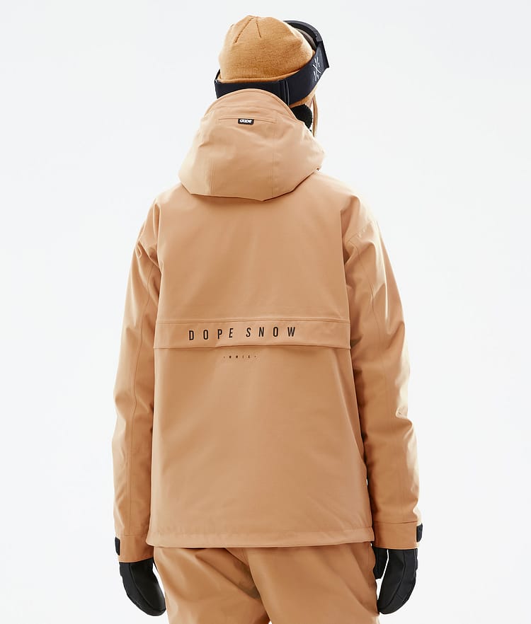 Legacy W Kurtka Narciarska Kobiety Khaki Yellow, Zdjęcie 7 z 9