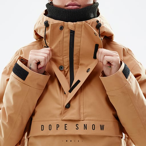 Mezza zip con doppia patta Immagine principale del prodotto,