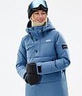 Puffer W Ski Jacket Women Blue Steel, Image 2 of 9