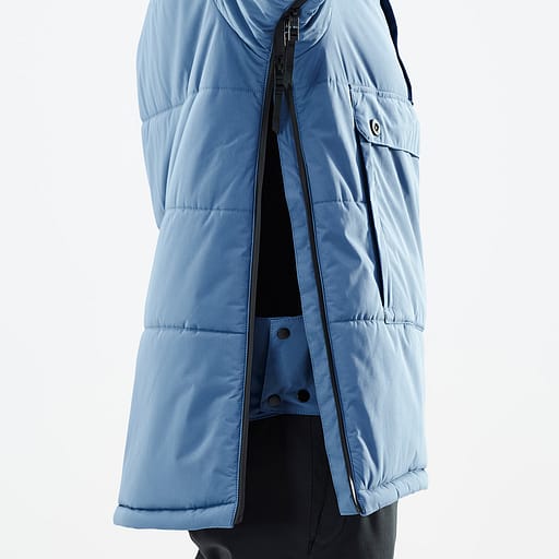 Side Zipper with Inner Placket Main Product Details Image,